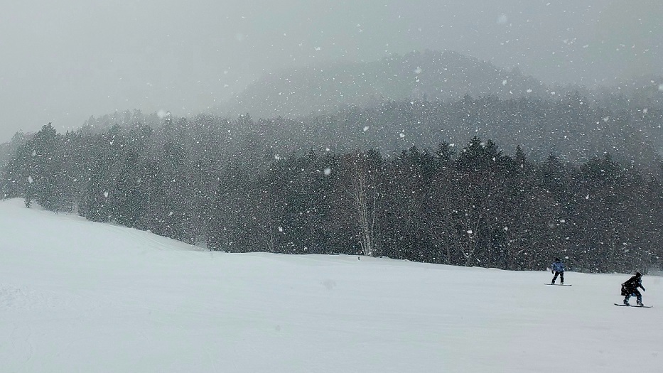 Skiing in Ashoro